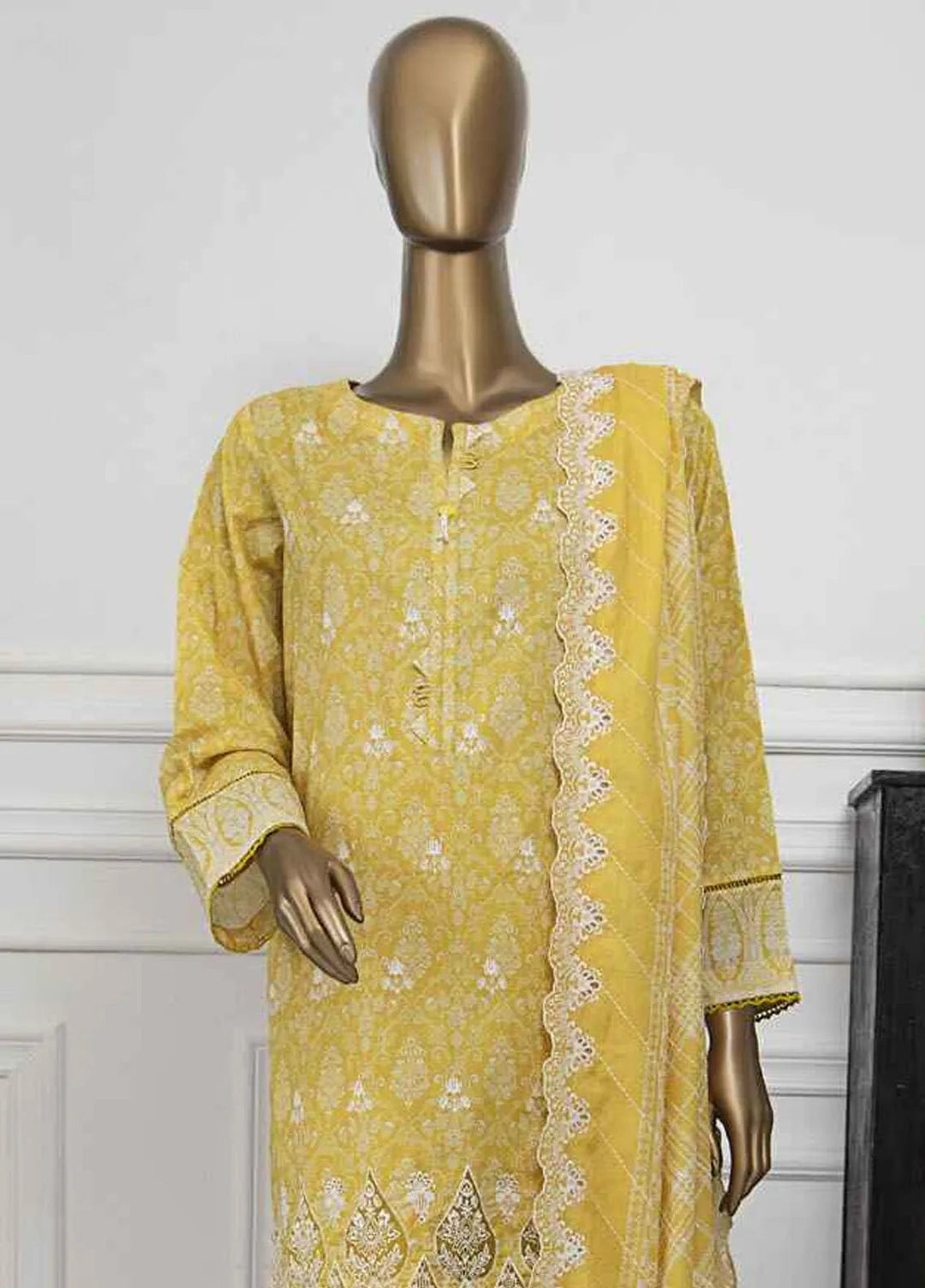 Nakshkari by HZ Textiles Embroidered Lawn Suits Unstitched 3 Piece HZ25NK NKE-962 - Summer Collection