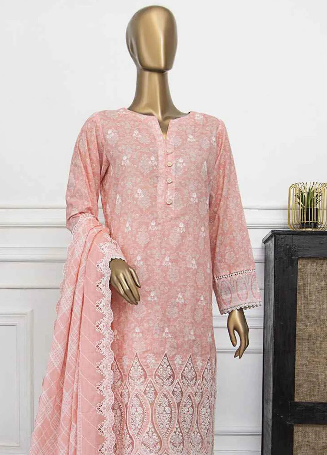 Nakshkari by HZ Textiles Embroidered Lawn Suits Unstitched 3 Piece HZ25NK NKE-963 - Summer Collection