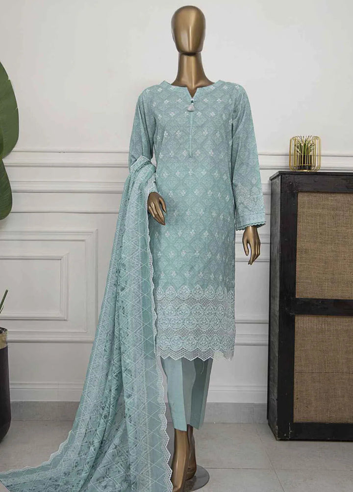 Nakshkari by HZ Textiles Embroidered Lawn Suits Unstitched 3 Piece HZ25NK NKE-965 - Summer Collection