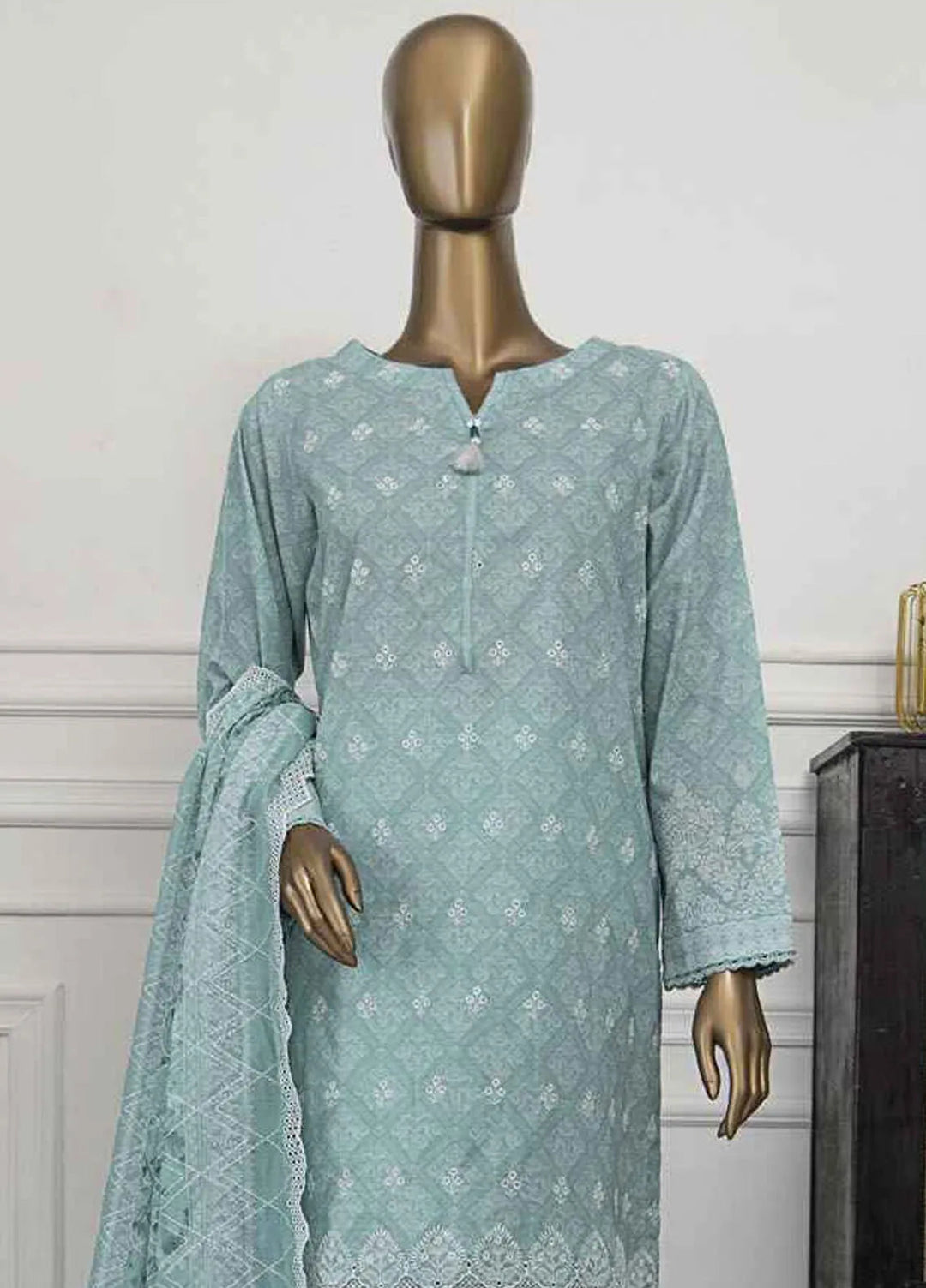 Nakshkari by HZ Textiles Embroidered Lawn Suits Unstitched 3 Piece HZ25NK NKE-965 - Summer Collection