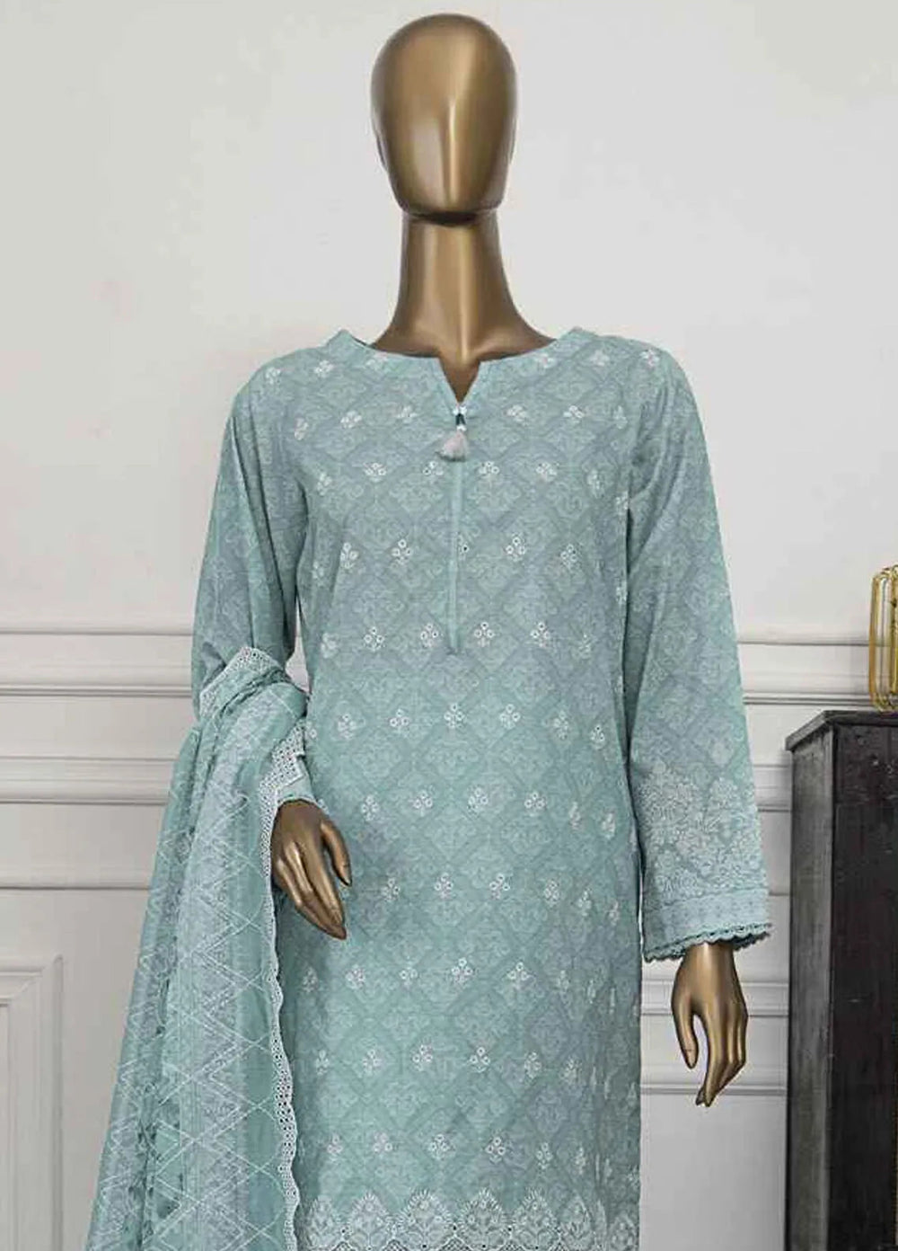 Nakshkari by HZ Textiles Embroidered Lawn Suits Unstitched 3 Piece HZ25NK NKE-965 - Summer Collection