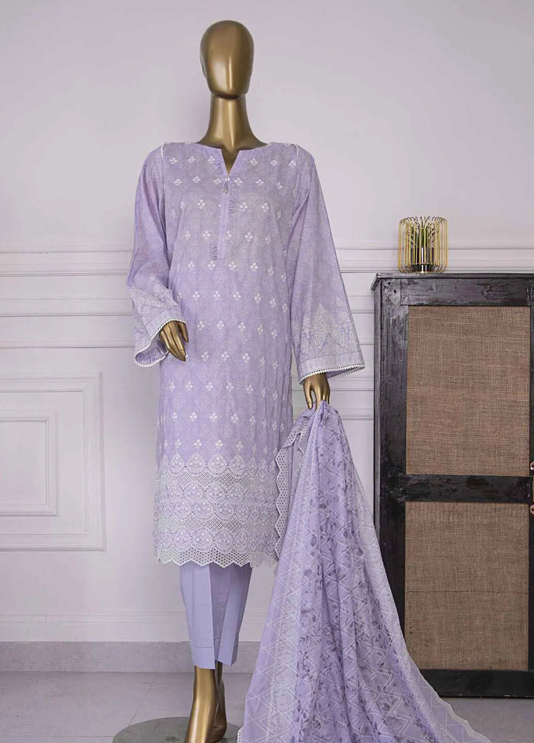 Nakshkari by HZ Textiles Embroidered Lawn Suits Unstitched 3 Piece HZ25NK NKE-966 - Summer Collection