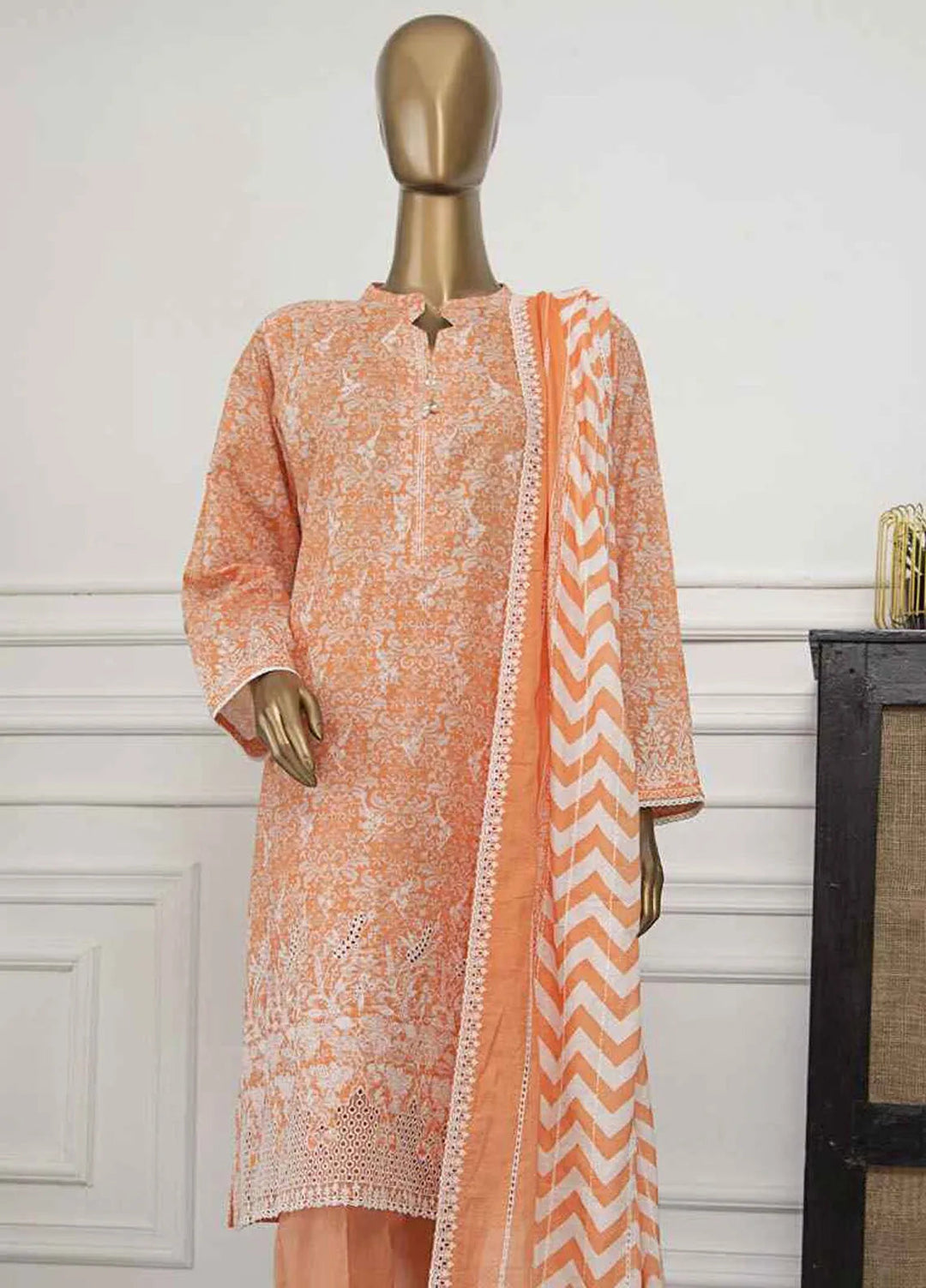 Nakshkari by HZ Textiles Embroidered Lawn Suits Unstitched 3 Piece HZ25NK NKE-967 - Summer Collection