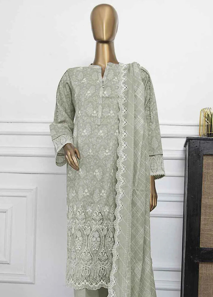 Nakshkari by HZ Textiles Embroidered Lawn Suits Unstitched 3 Piece HZ25NK NKE-968 - Summer Collection