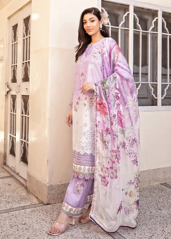 Nana Ka Ghar by Meerak Pret Chikankari Lawn 3 Piece Suit Nazneen