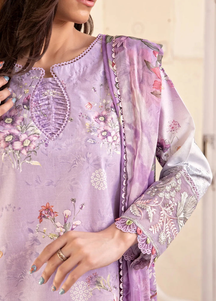 Nana Ka Ghar by Meerak Pret Chikankari Lawn 3 Piece Suit Nazneen