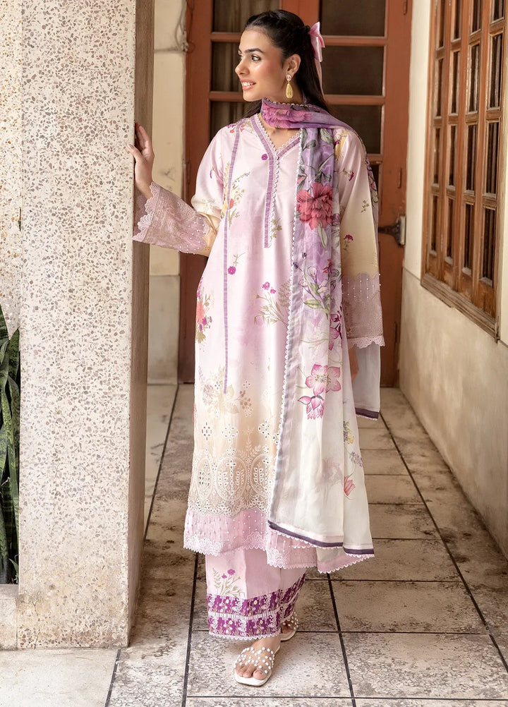 Nana Ka Ghar by Meerak Pret Chikankari Lawn 3 Piece Suit Tabassum