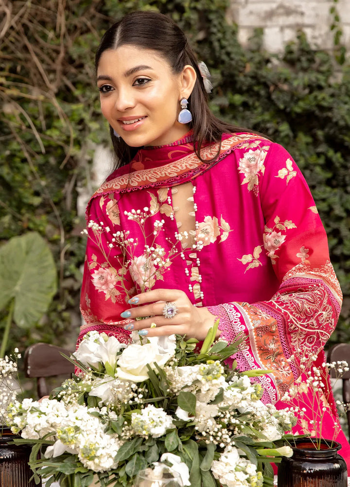 Nana Ka Ghar by Meerak Pret Chikankari Lawn 3 Piece Suit Zaibunnisa