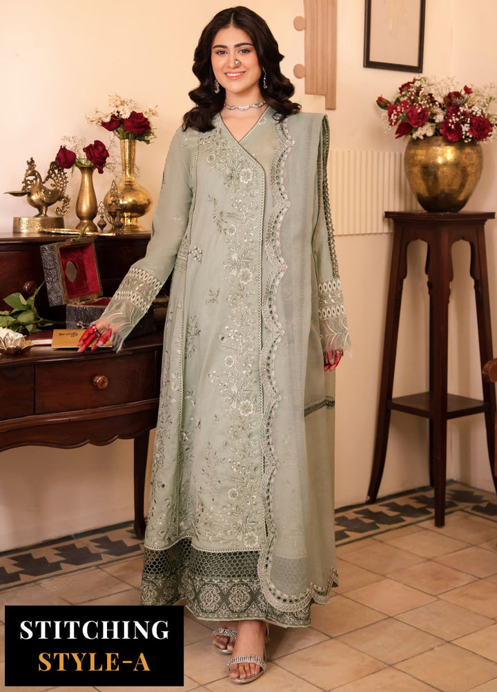 Nani Ka Ghar by Iznik Embroidered Lawn Suits Unstitched 3 Piece IZ24NG NKG-02 Dareecha - Luxury Eid Collection