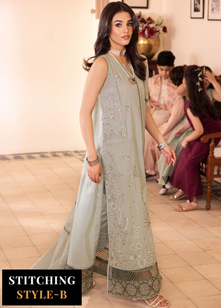 Nani Ka Ghar by Iznik Embroidered Lawn Suits Unstitched 3 Piece IZ24NG NKG-02 Dareecha - Luxury Eid Collection