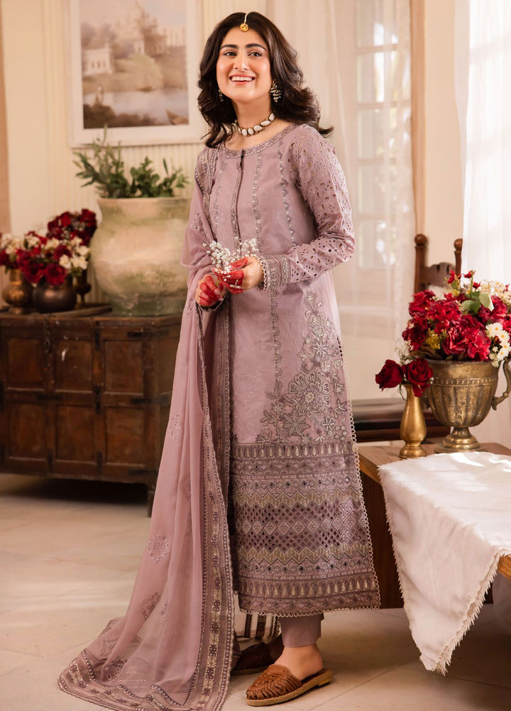 Nani Ka Ghar by Iznik Embroidered Lawn Suits Unstitched 3 Piece IZ24NG NKG-04 Chaap - Luxury Eid Collection