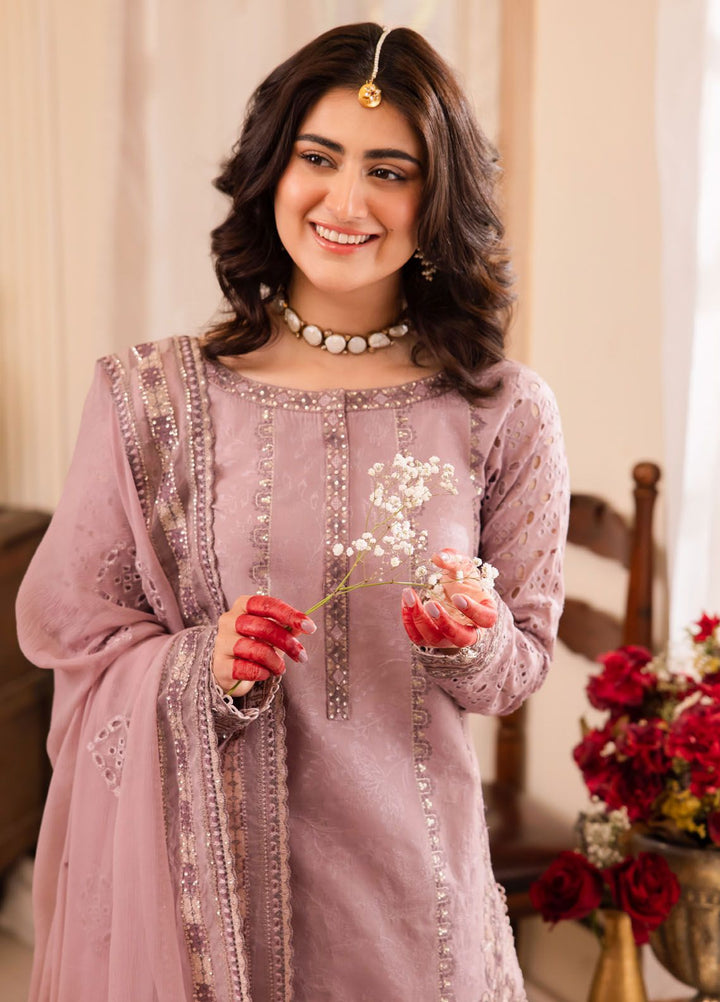 Nani Ka Ghar by Iznik Embroidered Lawn Suits Unstitched 3 Piece IZ24NG NKG-04 Chaap - Luxury Eid Collection