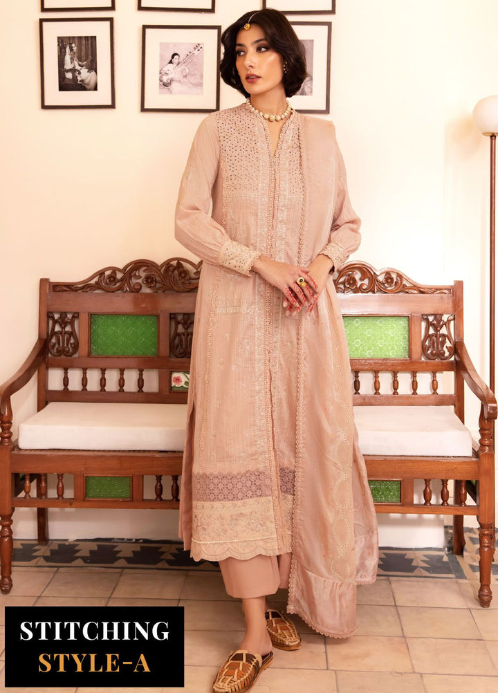 Nani Ka Ghar by Iznik Embroidered Lawn Suits Unstitched 3 Piece IZ24NG NKG-06 Mehfil - Luxury Eid Collection