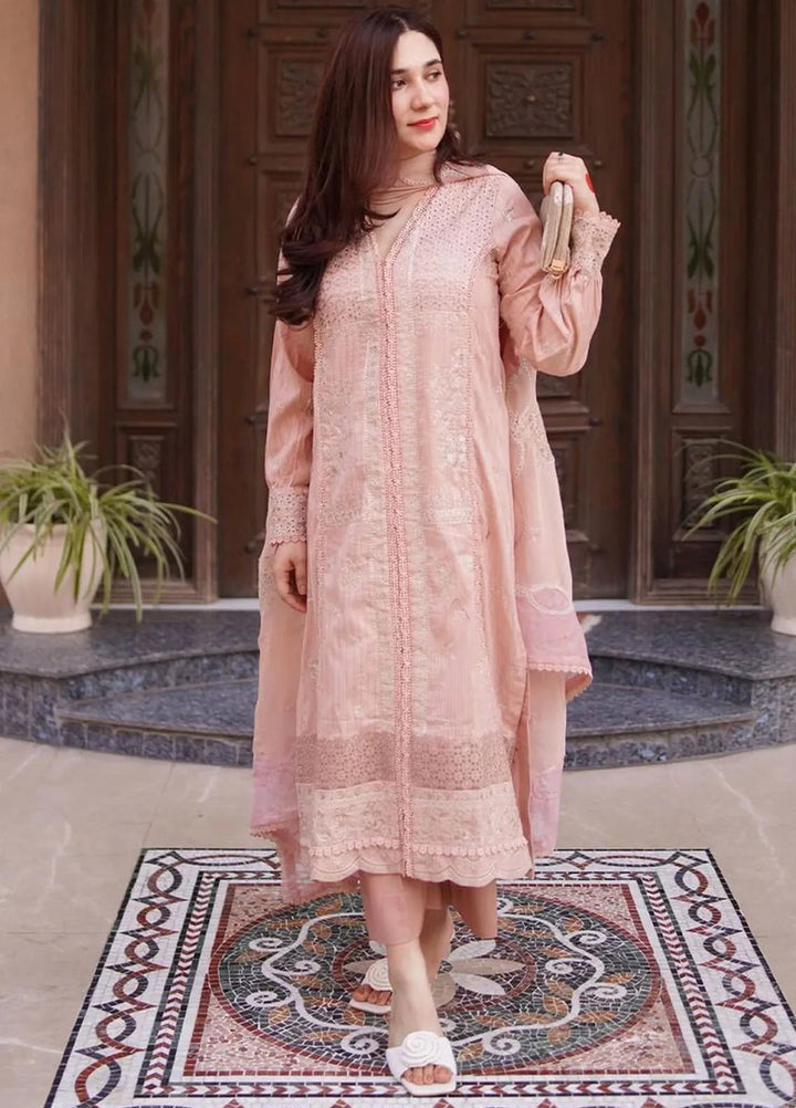 Nani Ka Ghar by Iznik Embroidered Lawn Suits Unstitched 3 Piece IZ24NG NKG-06 Mehfil - Luxury Eid Collection