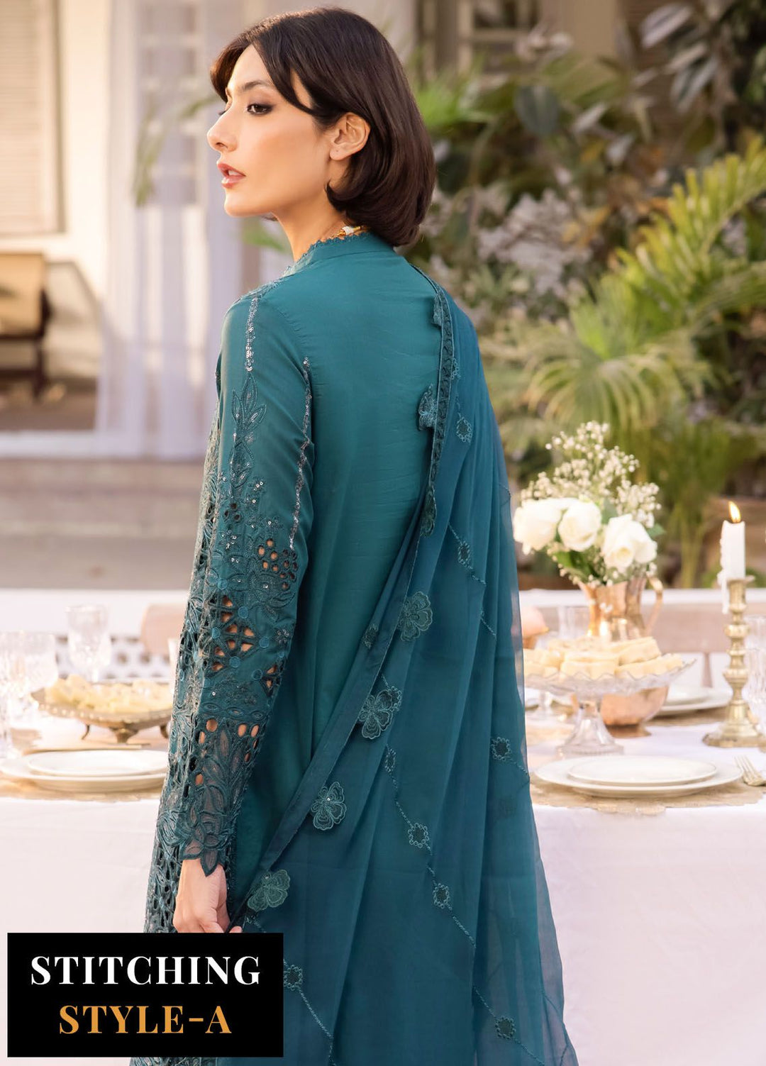 Nani Ka Ghar by Iznik Embroidered Lawn Suits Unstitched 3 Piece IZ24NG NKG-07 Naina - Luxury Eid Collection