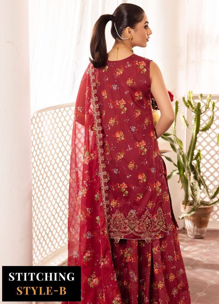 Nani Ka Ghar by Iznik Embroidered Lawn Suits Unstitched 3 Piece IZ24NG NKG-09 Yaadein - Luxury Eid Collection