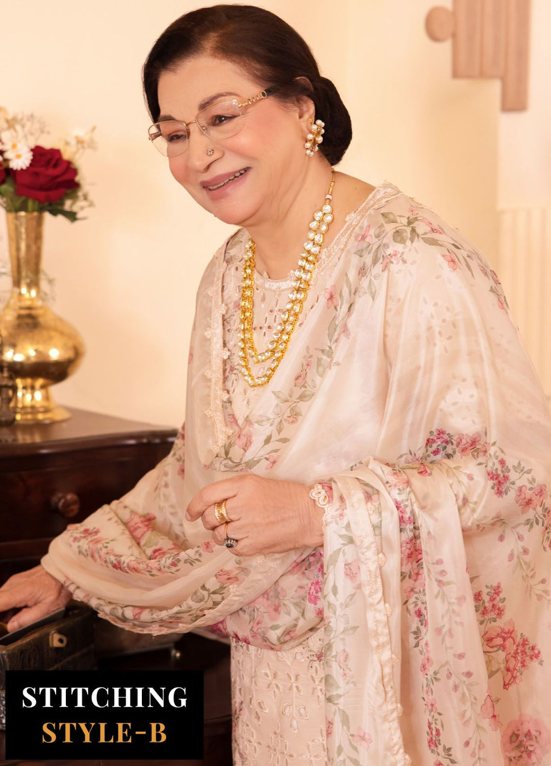 Nani Ka Ghar by Iznik Embroidered Lawn Suits Unstitched 3 Piece IZ24NG NKG-12 Dhoop - Luxury Eid Collection