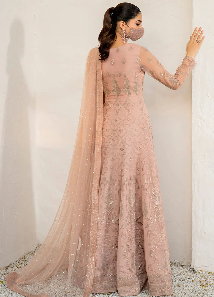 Naqsh by Safeera Embroidered Organza Suit Unstitched 3 Piece FL24NQ S-1407 - Formal Collection