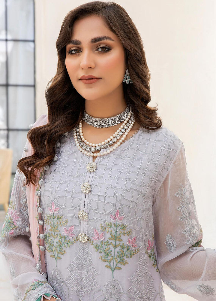 Naqsh Majestic By Imrozia Premium Embroidered Chiffon Suits Unstitched 3 Piece IMP23NM M-51 Cecilia - Festive Collection