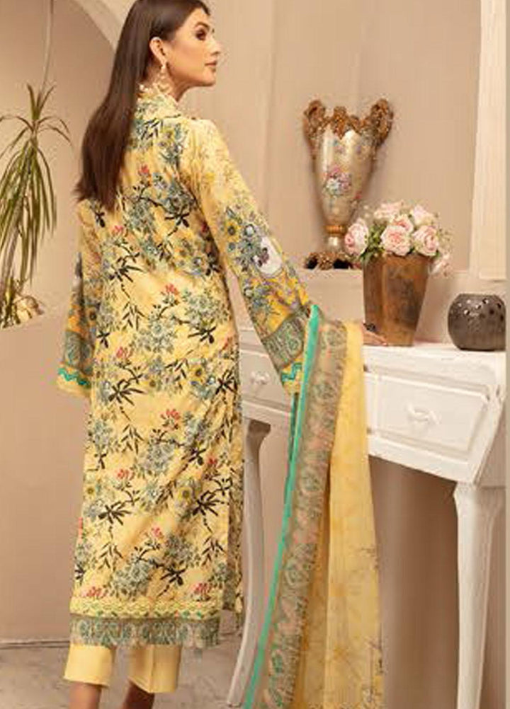Naqsh by Riaz Arts Printed Lawn Suits Unstitched 3 Piece RA21-N6 SL-01 - Summer Collection