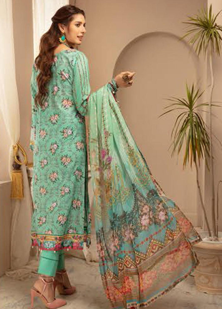 Naqsh by Riaz Arts Printed Lawn Suits Unstitched 3 Piece RA21-N6 SL-06 - Summer Collection