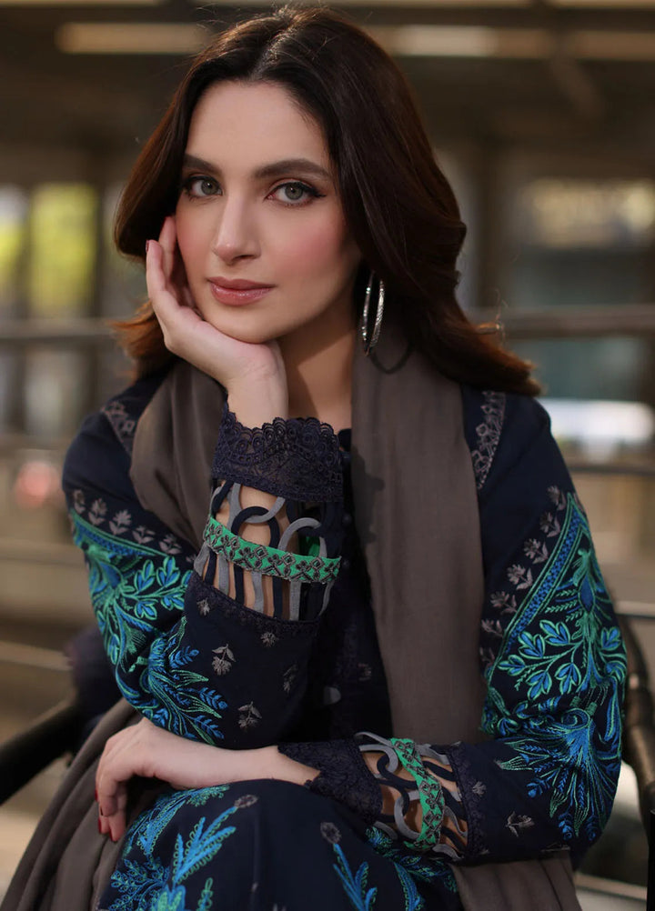 Naranji by Charizma Embroidered Khaddar Suit Unstitched 3 Piece CSR24N CNW4-04 - Winter Collection