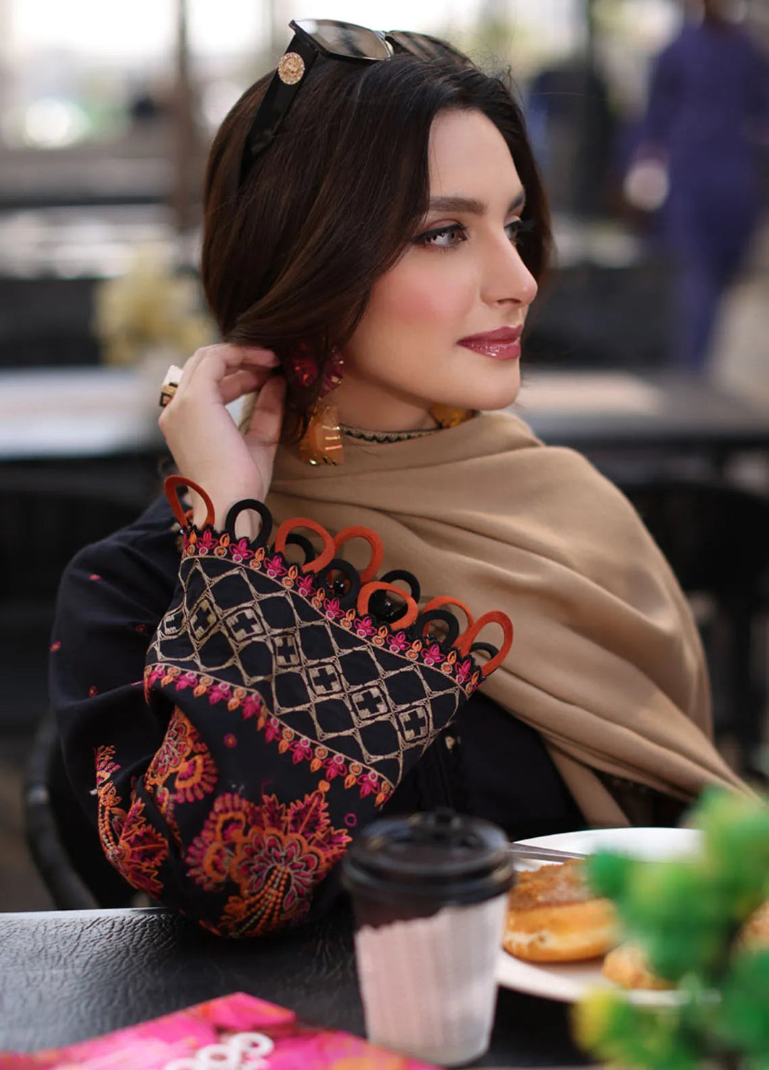 Naranji by Charizma Embroidered Khaddar Suit Unstitched 3 Piece CSR24N CNW4-06 - Winter Collection