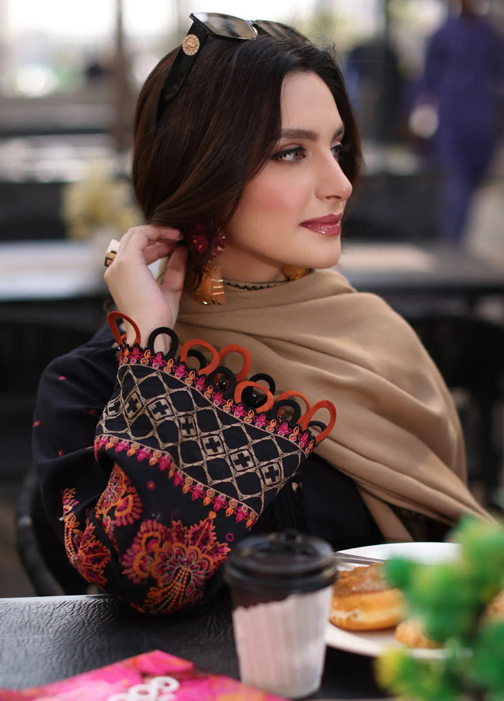 Naranji by Charizma Embroidered Khaddar Suit Unstitched 3 Piece CSR24N CNW4-06 - Winter Collection