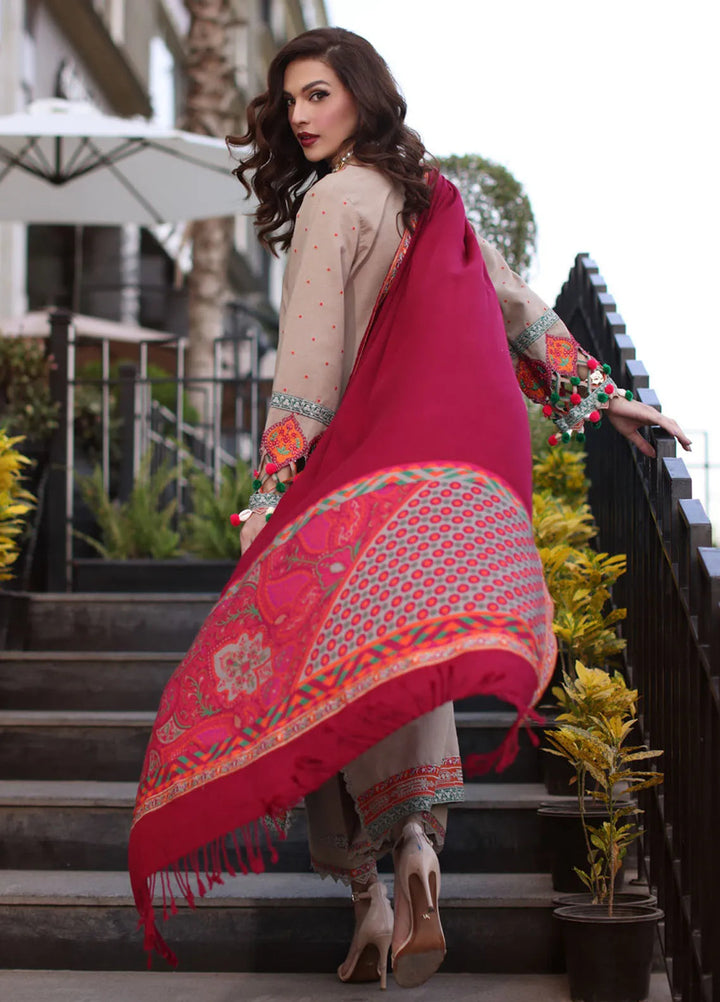 Naranji by Charizma Embroidered Khaddar Suit Unstitched 3 Piece CSR24N CNW4-07 - Winter Collection