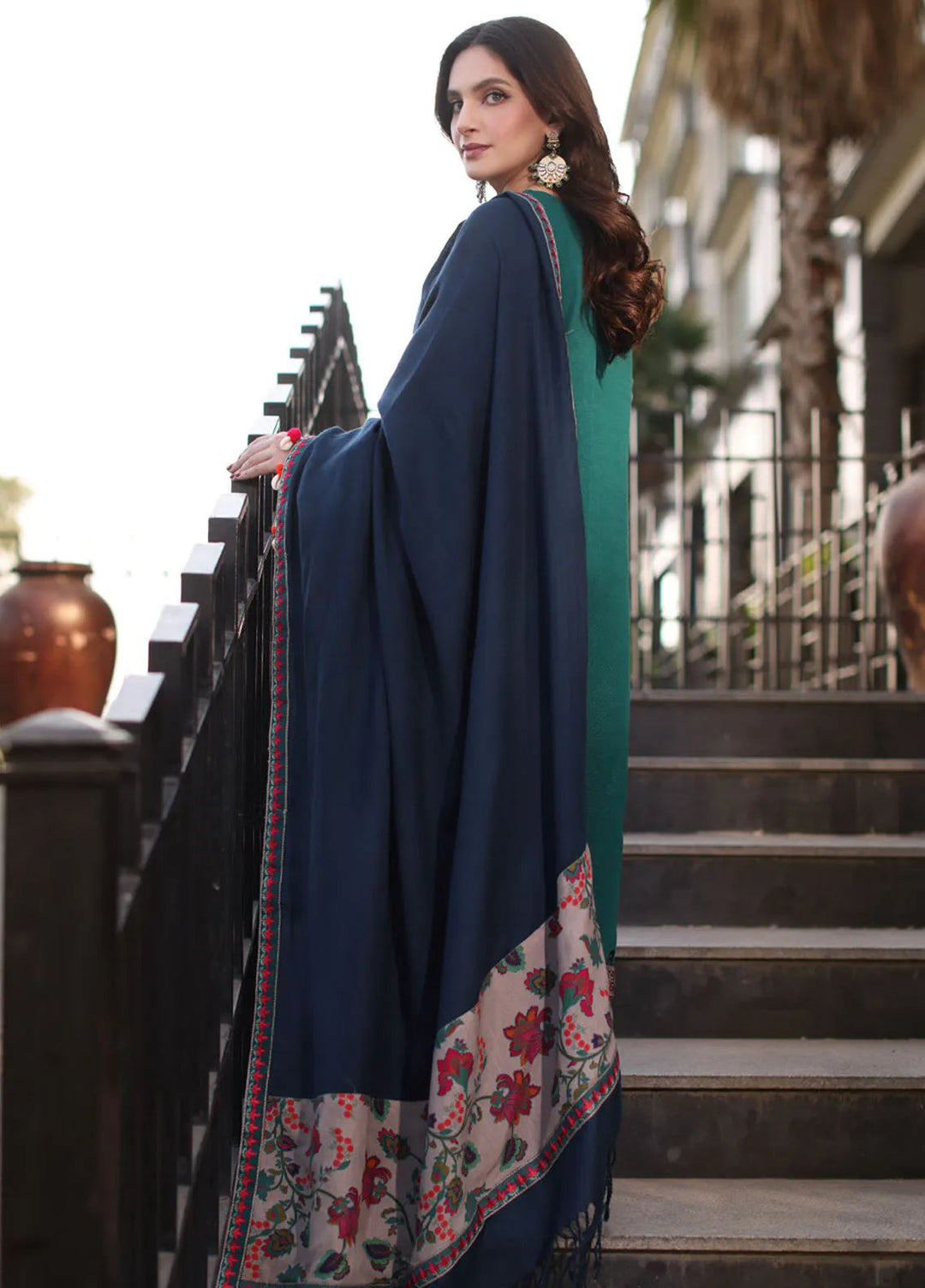 Naranji by Charizma Embroidered Khaddar Suit Unstitched 3 Piece CSR24N CNW4-08 - Winter Collection