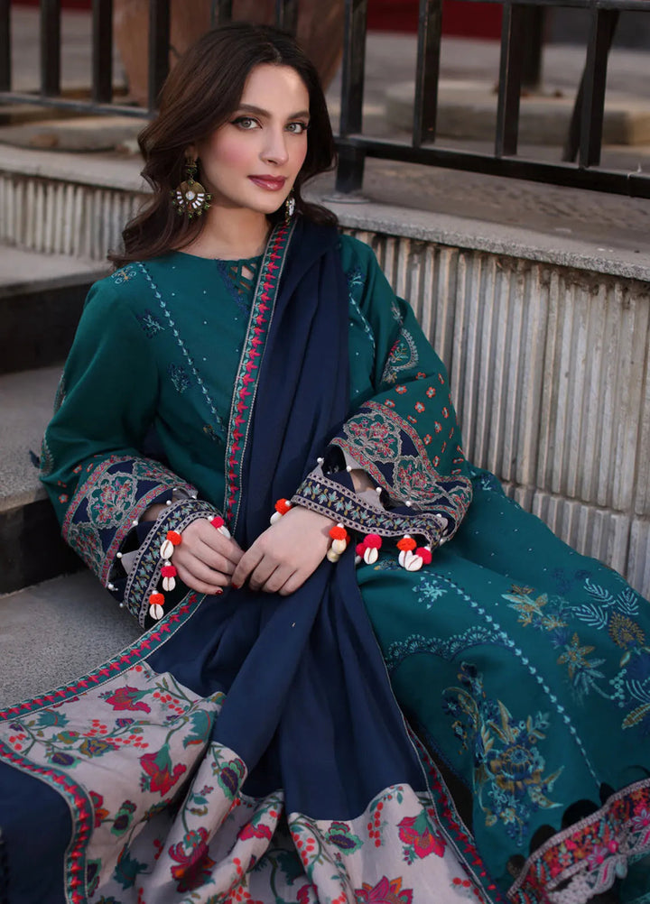 Naranji by Charizma Embroidered Khaddar Suit Unstitched 3 Piece CSR24N CNW4-08 - Winter Collection