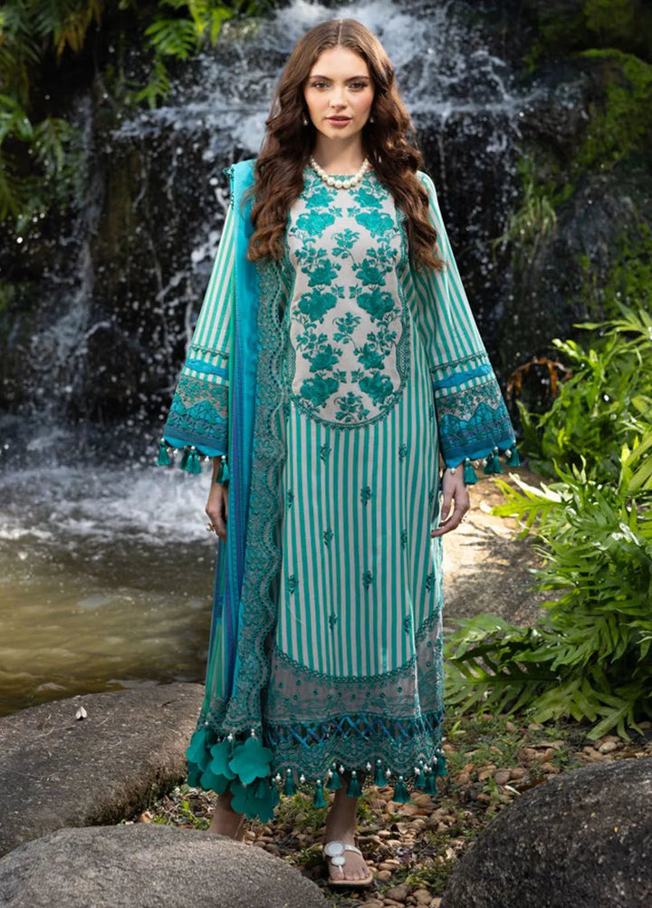 Naranji by Charizma Embroidered Lawn Suits Unstitched 3 Piece CRZ25N CN5-01 - Summer Collection