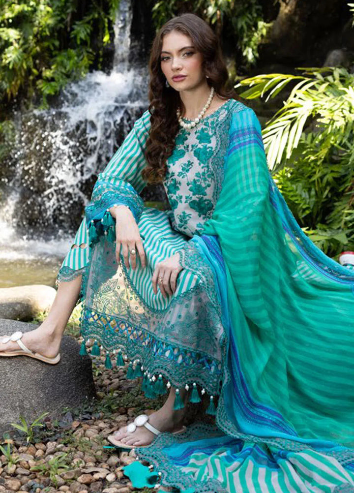 Naranji by Charizma Embroidered Lawn Suits Unstitched 3 Piece CRZ25N CN5-01 - Summer Collection