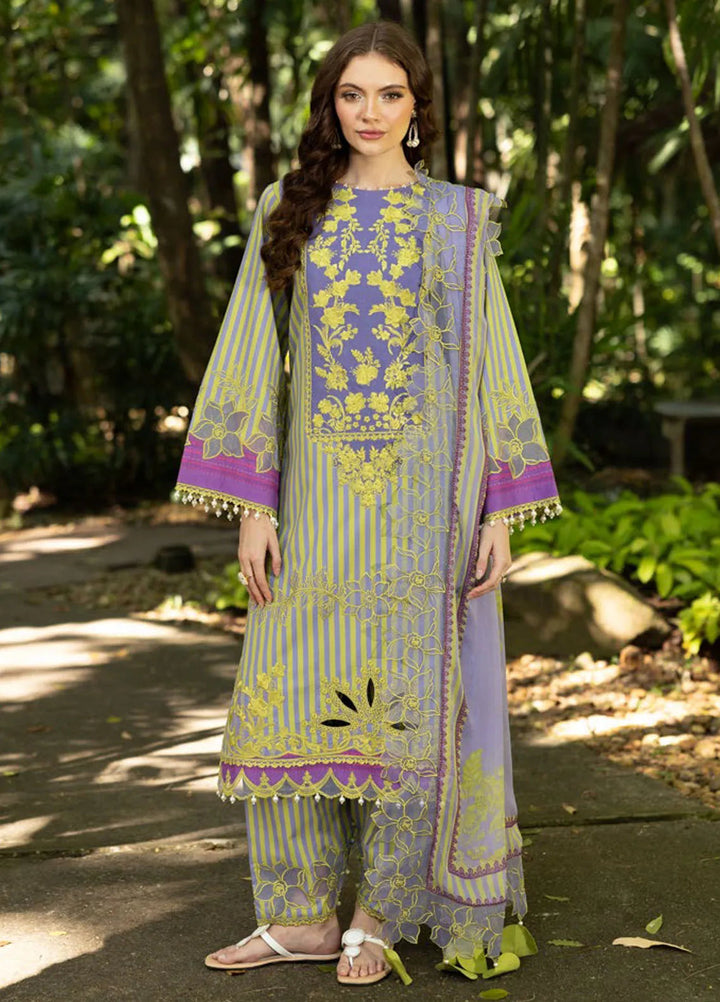 Naranji by Charizma Embroidered Lawn Suits Unstitched 3 Piece CRZ25N CN5-02 - Summer Collection