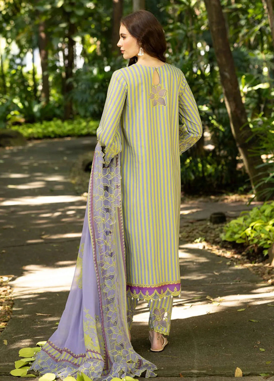 Naranji by Charizma Embroidered Lawn Suits Unstitched 3 Piece CRZ25N CN5-02 - Summer Collection