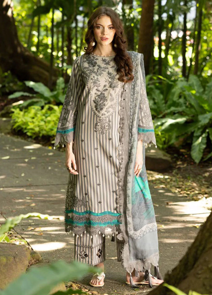 Naranji by Charizma Embroidered Lawn Suits Unstitched 3 Piece CRZ25N CN5-05 - Summer Collection