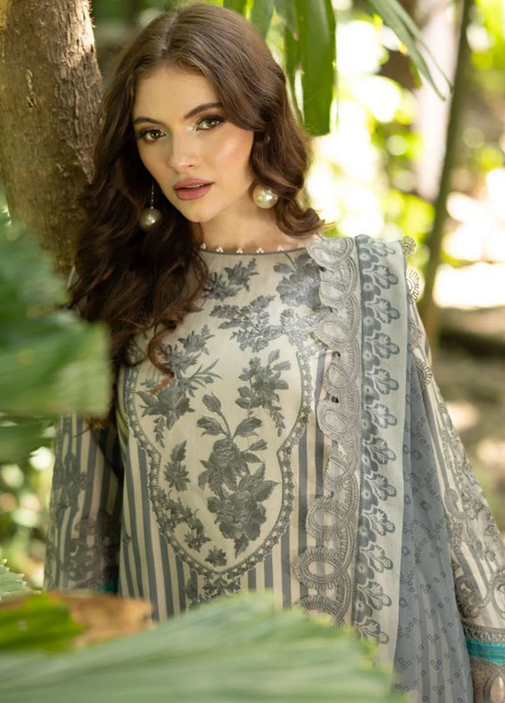 Naranji by Charizma Embroidered Lawn Suits Unstitched 3 Piece CRZ25N CN5-05 - Summer Collection