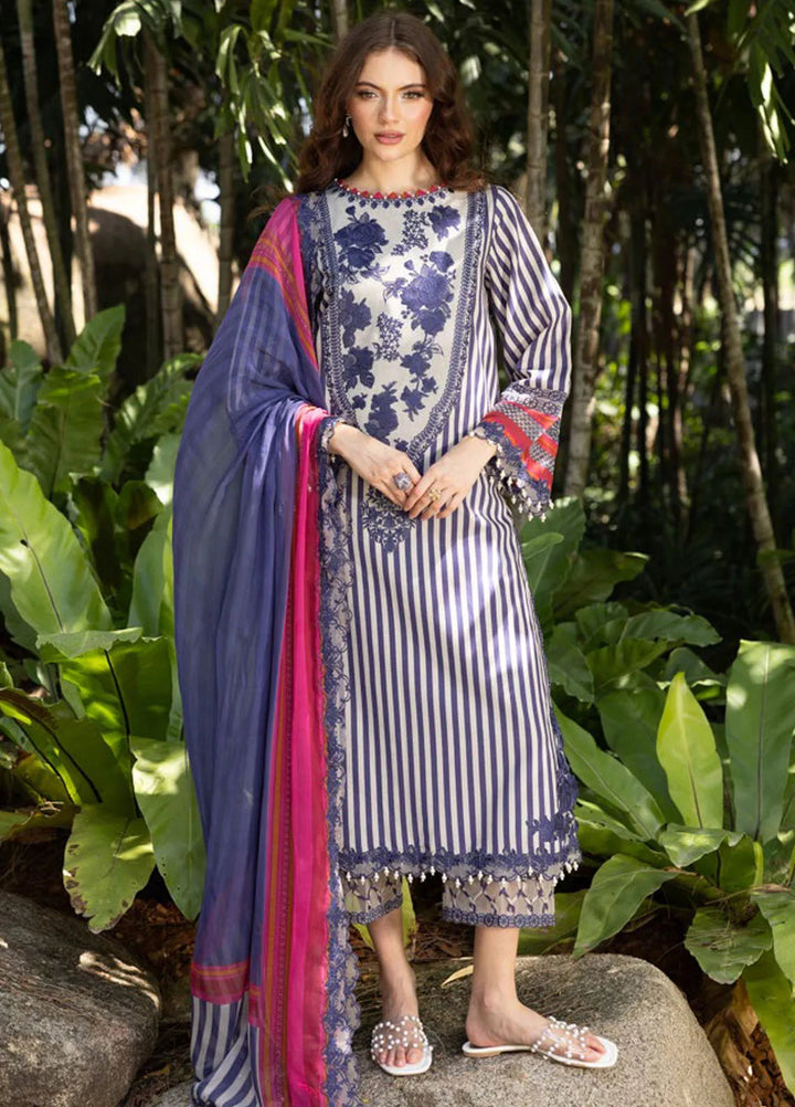 Naranji by Charizma Embroidered Lawn Suits Unstitched 3 Piece CRZ25N CN5-06 - Summer Collection