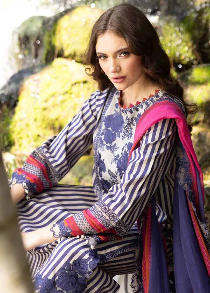 Naranji by Charizma Embroidered Lawn Suits Unstitched 3 Piece CRZ25N CN5-06 - Summer Collection