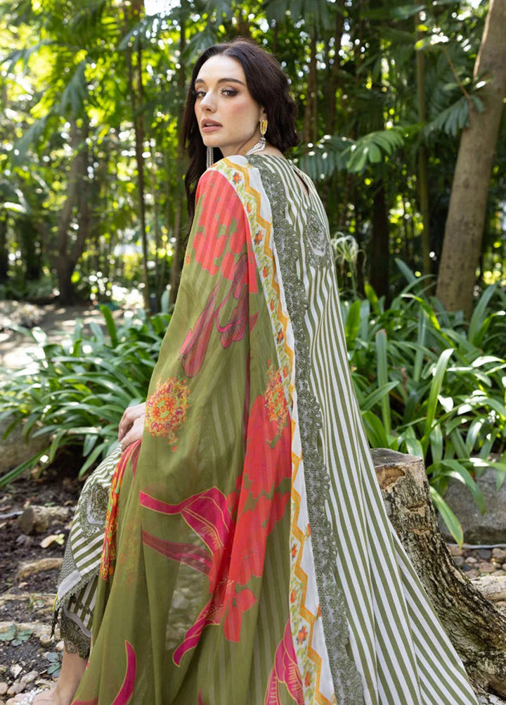 Naranji by Charizma Embroidered Lawn Suits Unstitched 3 Piece CRZ25N CN5-07 - Summer Collection