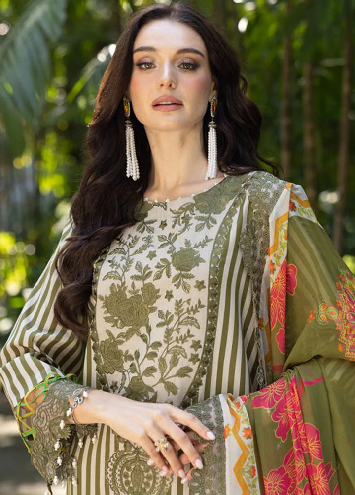 Naranji by Charizma Embroidered Lawn Suits Unstitched 3 Piece CRZ25N CN5-07 - Summer Collection