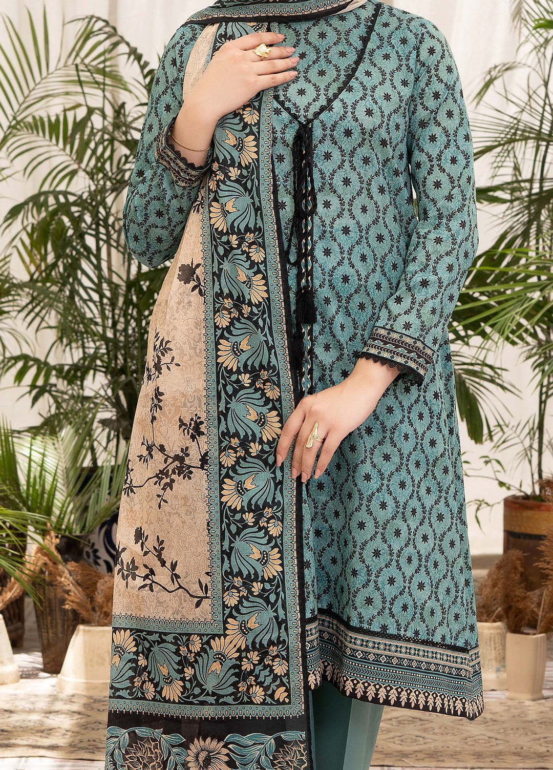 Narmin by Narkin Printed Lawn Suits Unstitched 3 Piece NUSL3295 - Summer Collection