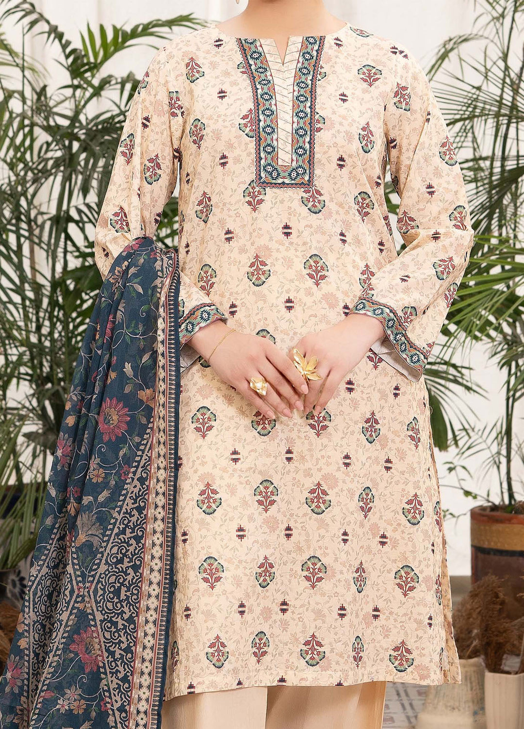 Narmin by Narkin Printed Lawn Suits Unstitched 3 Piece NUSL3298 - Summer Collection