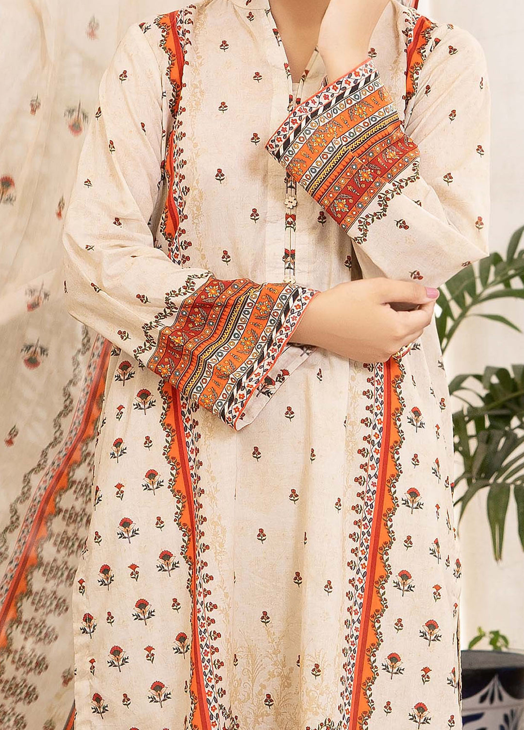 Narmin by Narkin Printed Lawn Suits Unstitched 3 Piece NUSL3301 - Summer Collection