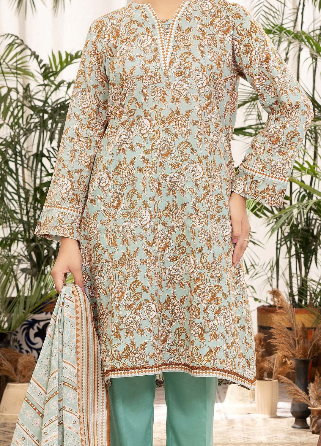 Narmin by Narkin Printed Lawn Suits Unstitched 3 Piece NUSL3307 - Summer Collection