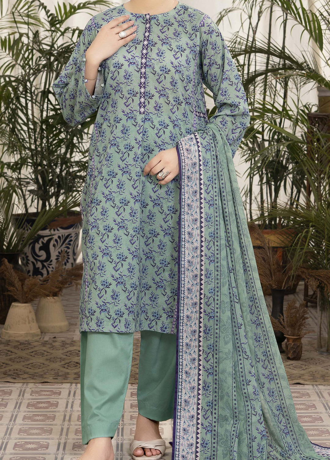 Narmin by Narkin Printed Lawn Suits Unstitched 3 Piece NUSL3316 - Summer Collection