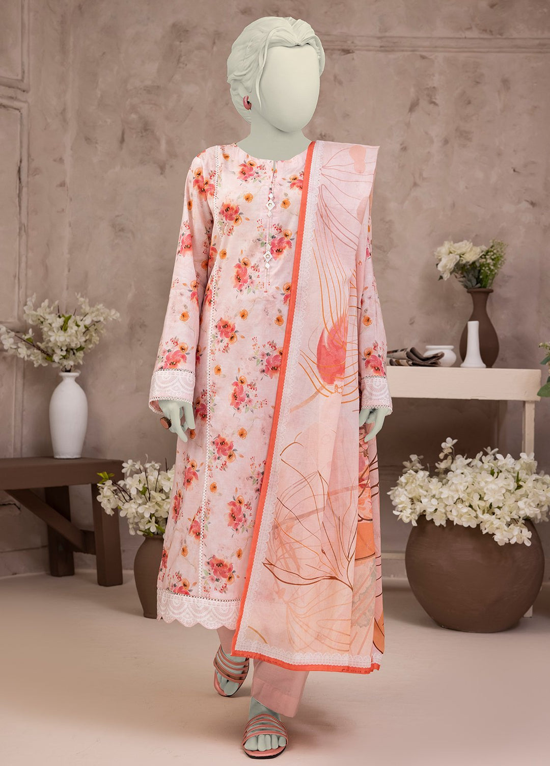 Narmin by Narkin Printed Lawn Suits Unstitched 3 Piece Suit NBN25US NUSL 3200 - Summer Collection