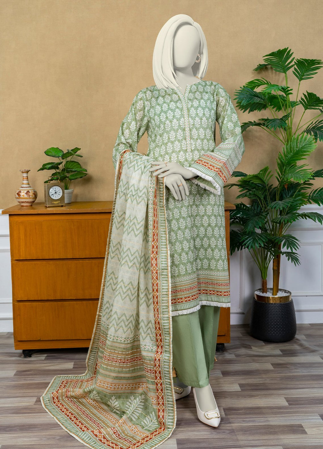 Narmin by Narkin Printed Lawn Suits Unstitched 3 Piece Suit NBN25US NUSL3234 - Summer Collection