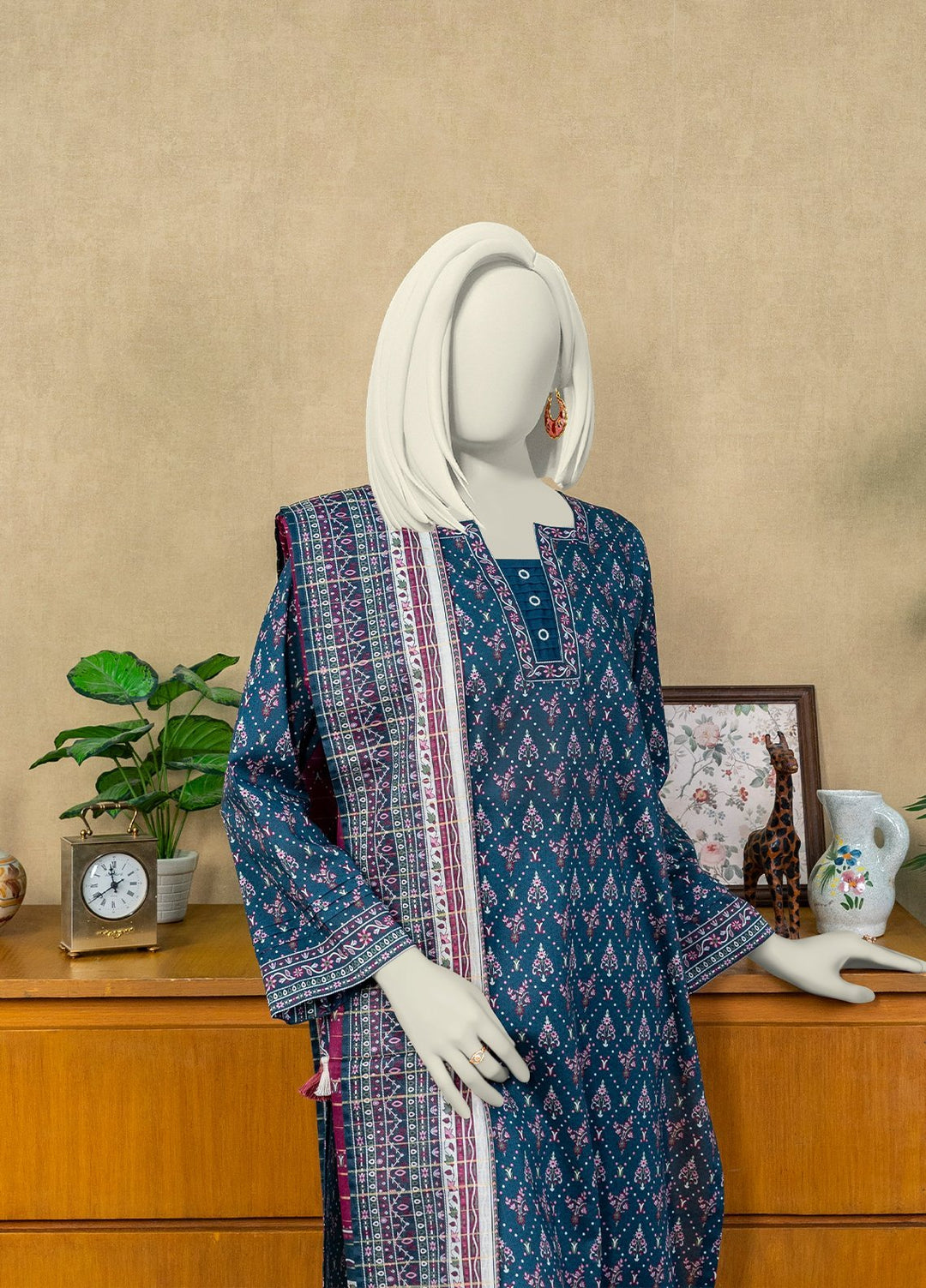 Narmin by Narkin Printed Lawn Suits Unstitched 3 Piece Suit NBN25US NUSL3239 - Summer Collection