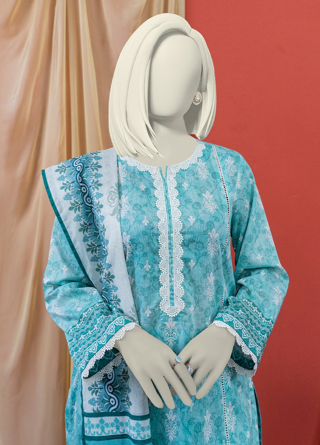 Narmin by Narkin Printed Lawn Suits Unstitched 3 Piece Suit NBN25US NUSL3243 - Summer Collection